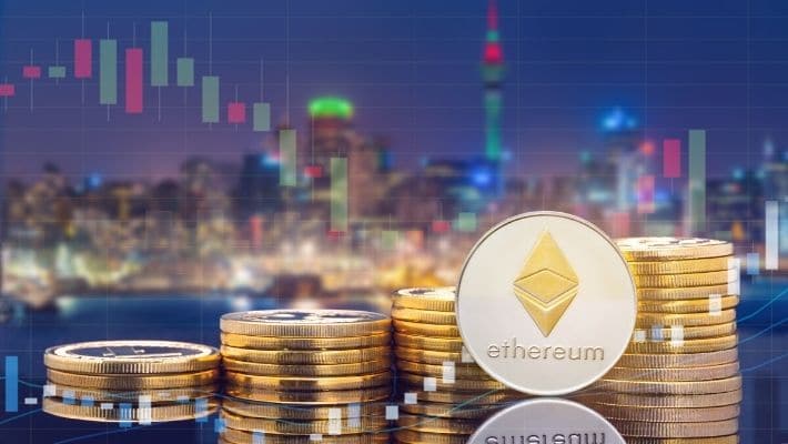 Das Ethereum verzeichnete einen Anstieg seines Transaktionsvolumens